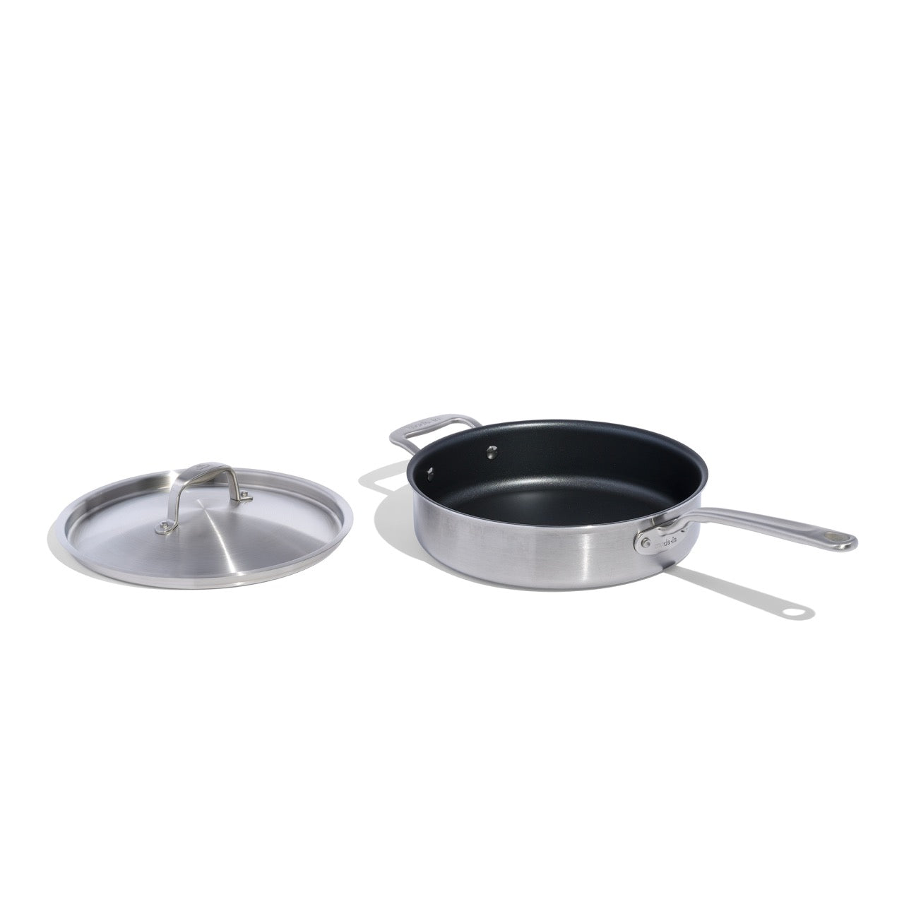 MADE IN® ProCoat Non-stick Saute Pan with Lid: 3.5 QT