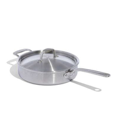 MADE IN® ProCoat Non-stick Saute Pan with Lid: 3.5 QT