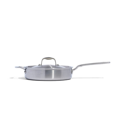 MADE IN® ProCoat Non-stick Saute Pan with Lid: 3.5 QT