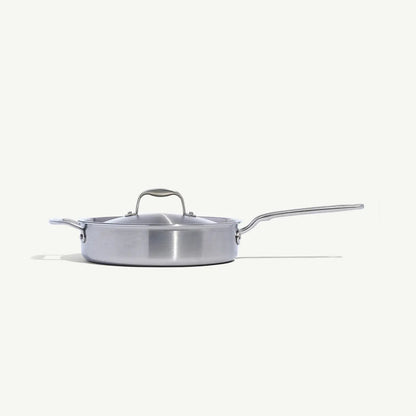 MADE IN® ProCoat Non-stick Saute Pan with Lid: 3.5 QT