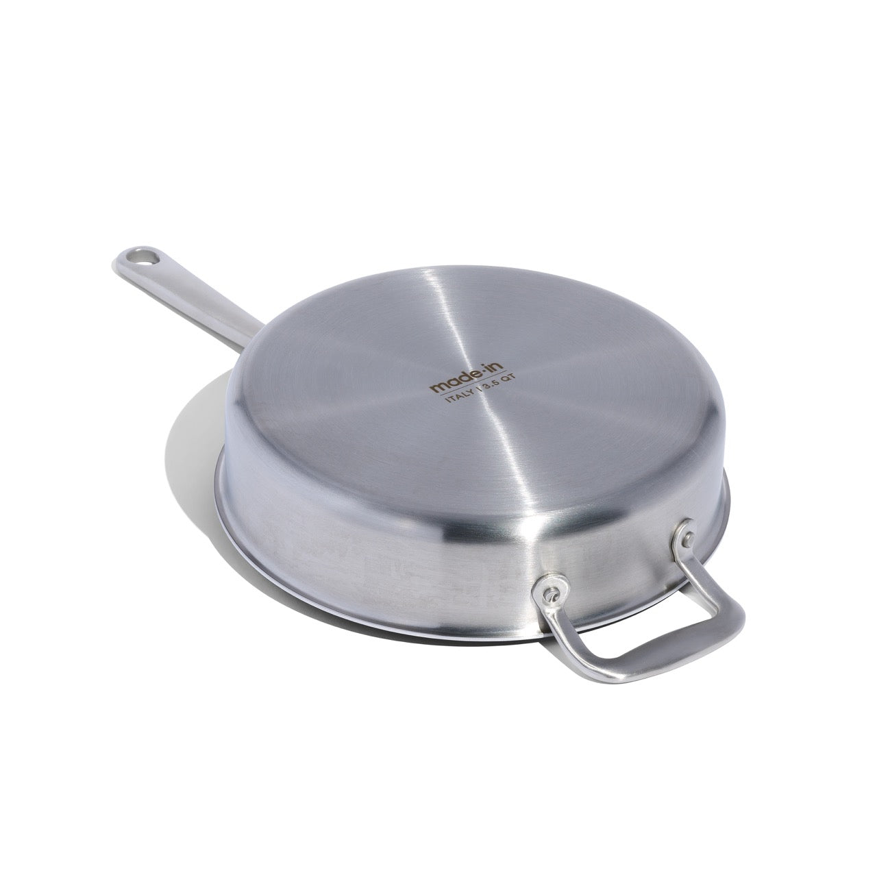 MADE IN® ProCoat Non-stick Saute Pan with Lid: 3.5 QT