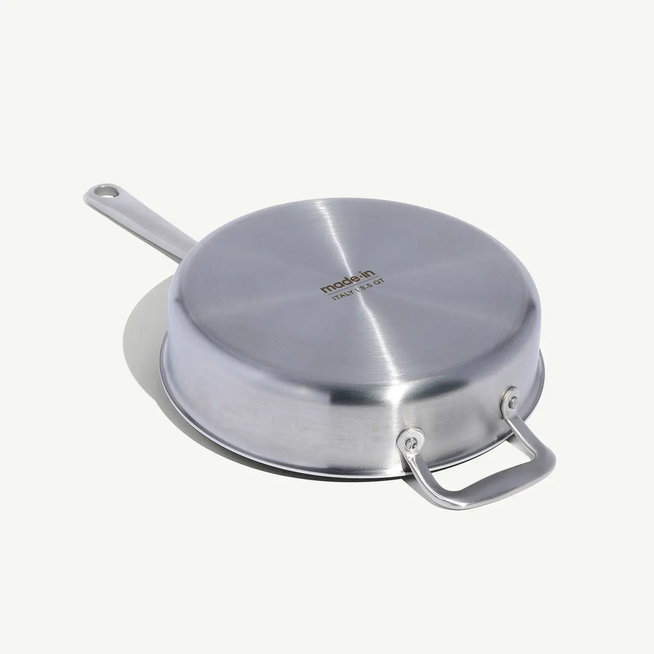 MADE IN® ProCoat Non-stick Saute Pan with Lid: 3.5 QT