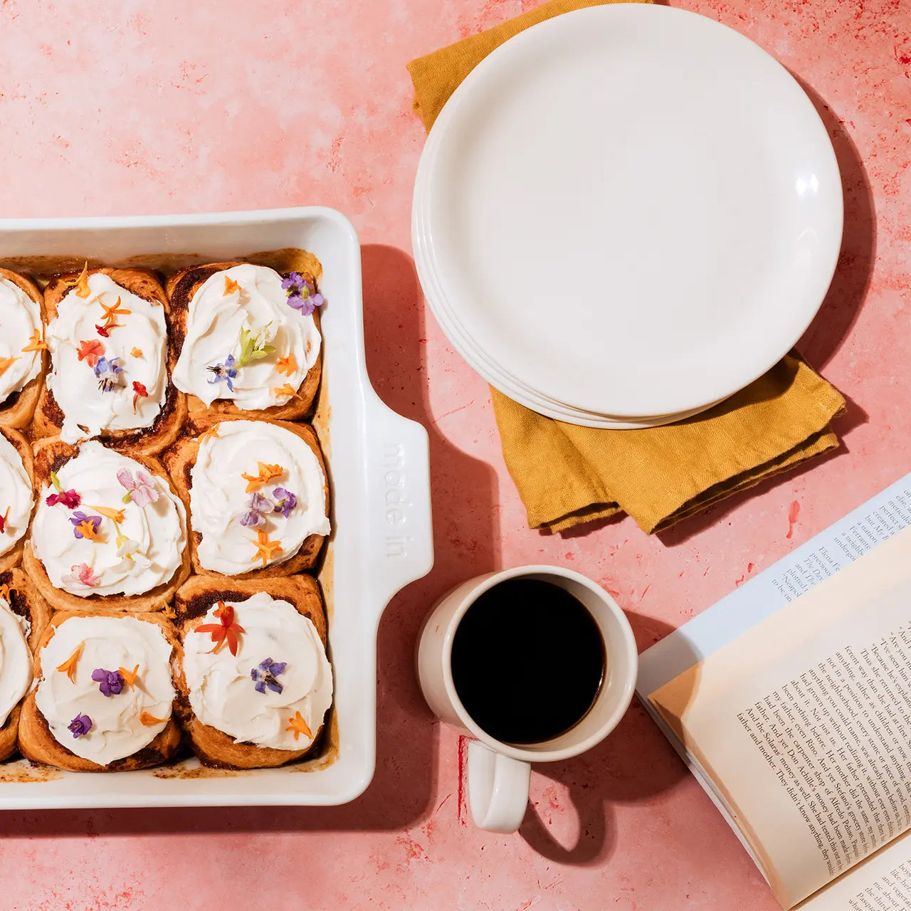 MADE IN® Square Baking Dish: 8" x 8", White