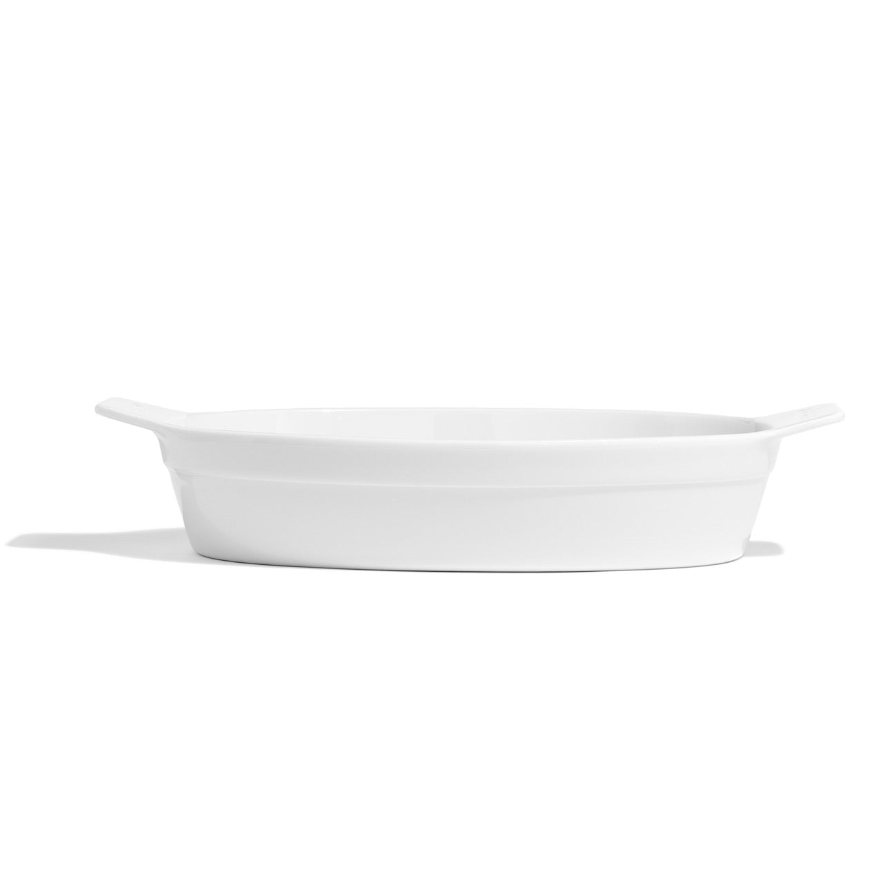 MADE IN® Bakeware Oval Dish: 10 x 6.6", White