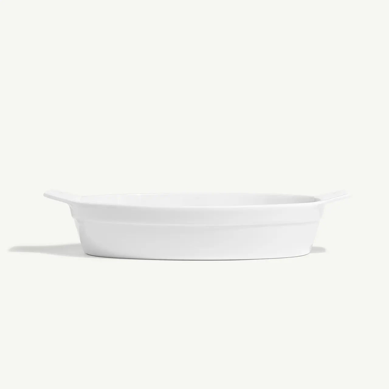 MADE IN® Oval Baking Dish: 10 x 6.6", White