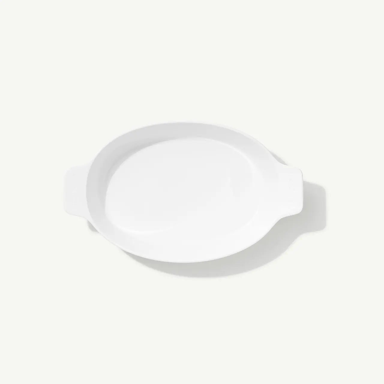 MADE IN® Oval Baking Dish: 10 x 6.6", White