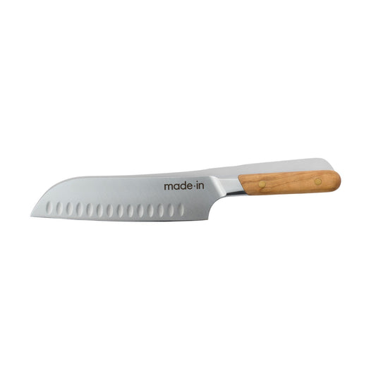 MADE IN® 7" Santoku Knife: Olive Wood