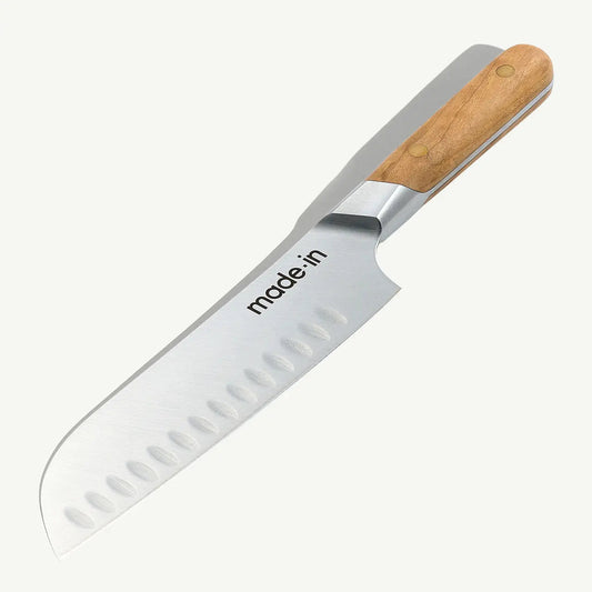 MADE IN® 7" Santoku Knife: Olive Wood