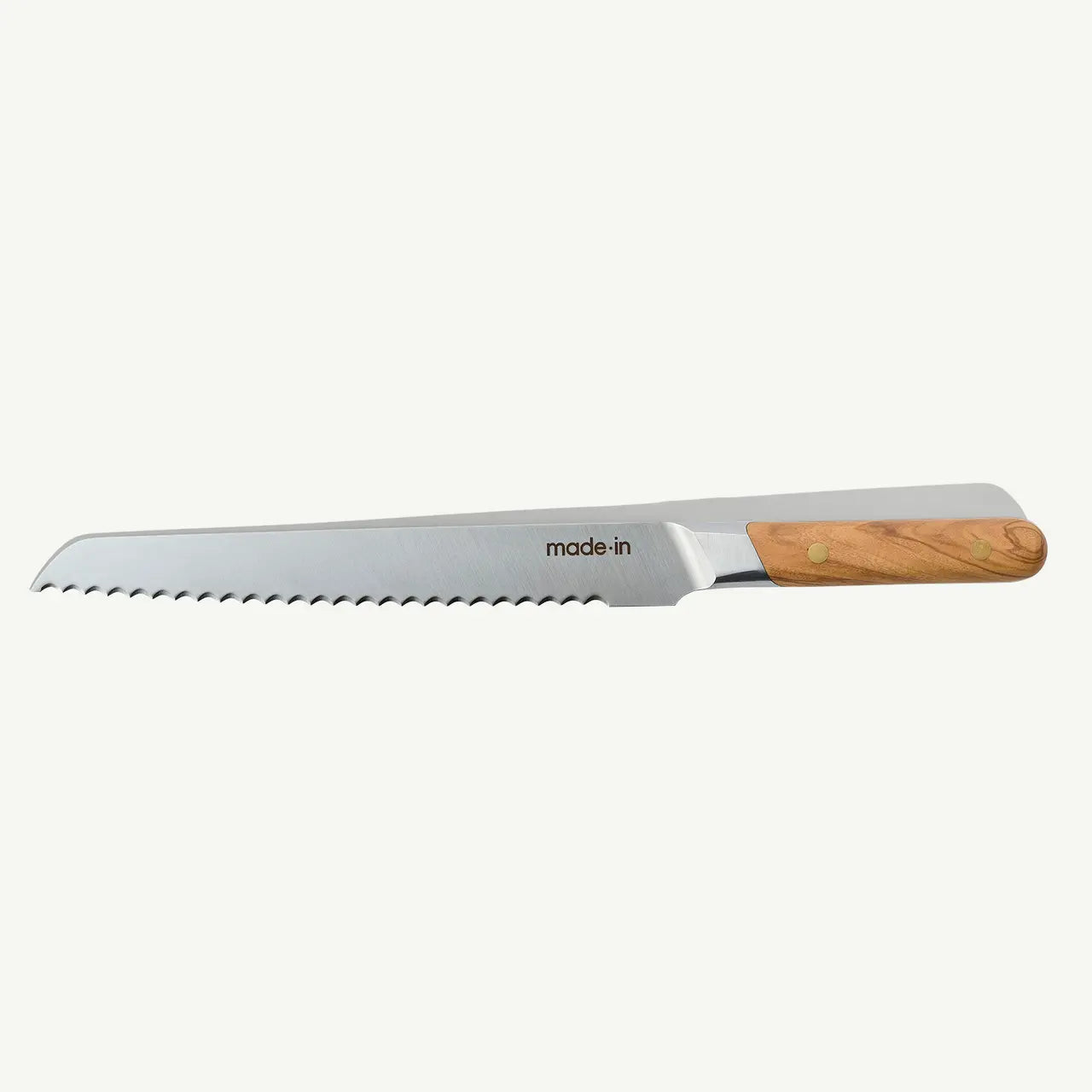 MADE IN® 9" Bread Knife: Olive Wood