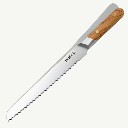 MADE IN® 9" Bread Knife: Olive Wood