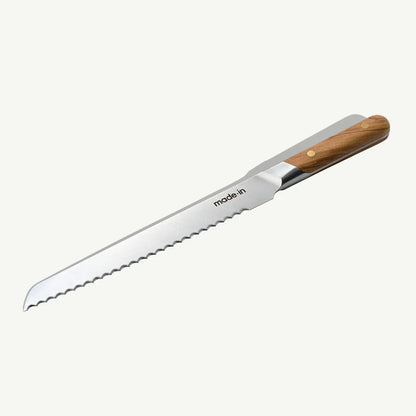 MADE IN® 9" Bread Knife: Olive Wood