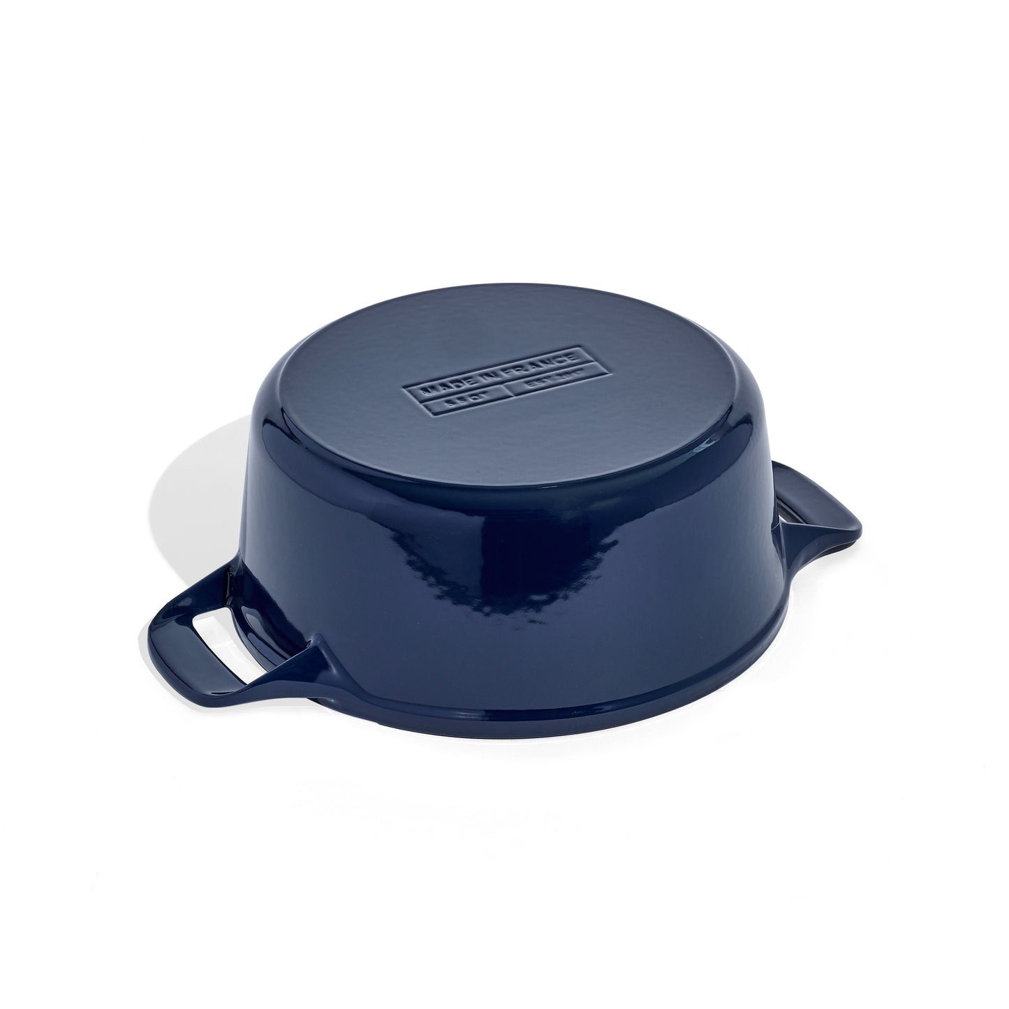 MADE IN® Enameled Cast Iron Round Dutch Oven: 5.5 QT, Harbour Blue