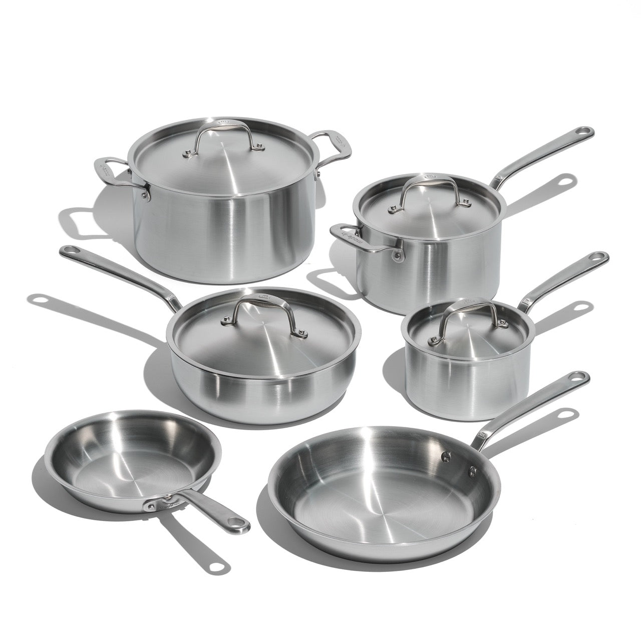 MADE IN® Stainless Clad Cookware Set: 10 Piece