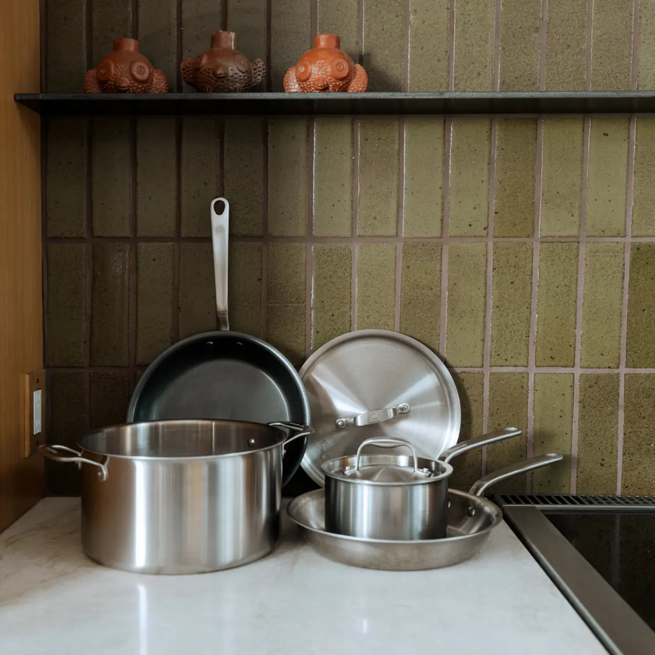 MADE IN® Stainless Clad Cookware Set: 6 Piece