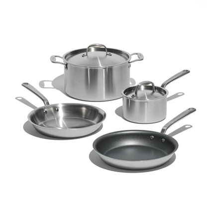 MADE IN® Stainless Clad Cookware Set:  6 Piece