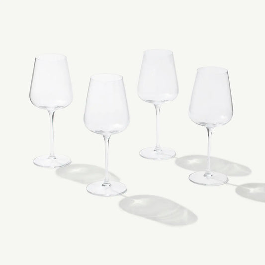 MADE IN® Crystal Wine Glasses (Set of 4): White