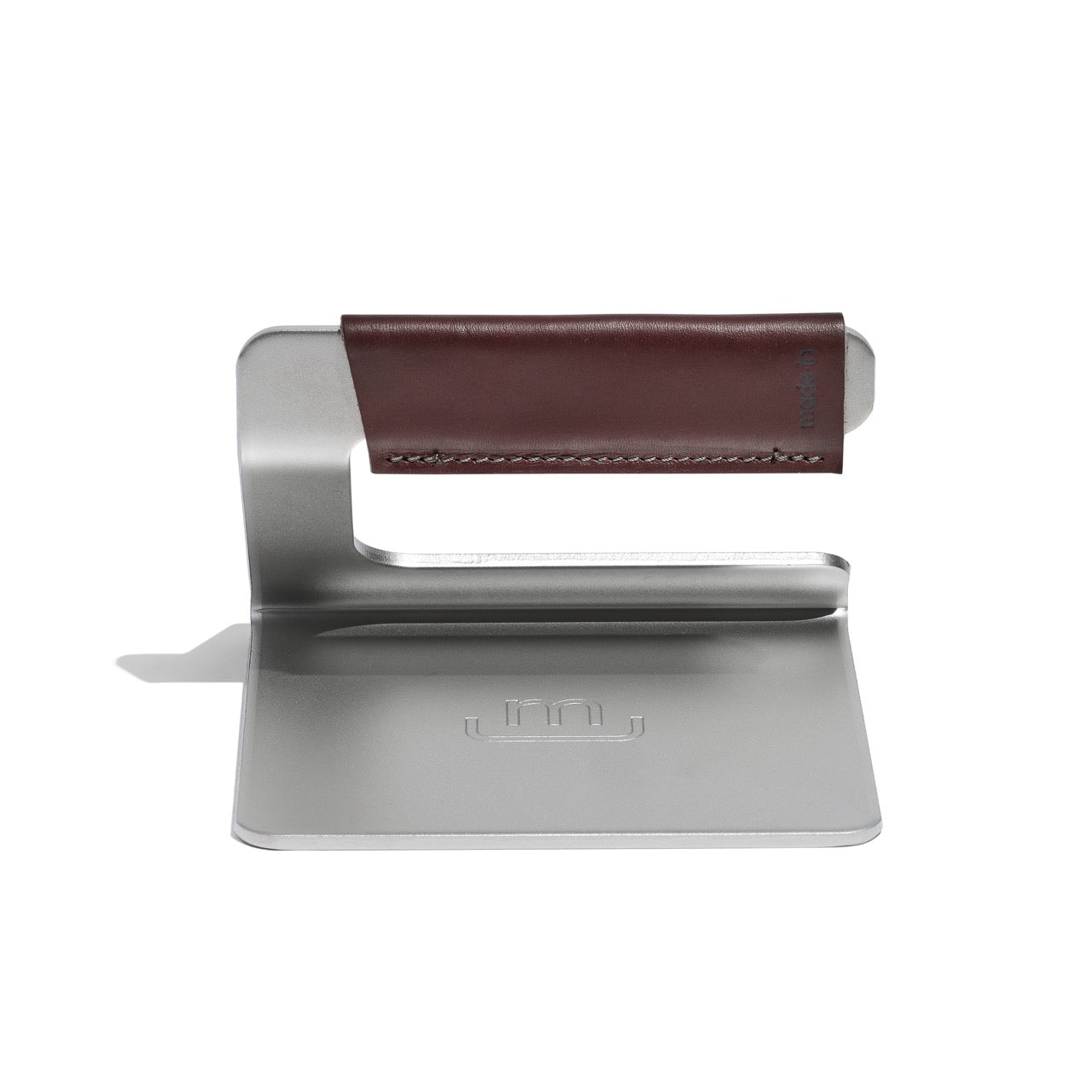 MADE IN® Grill Press with Leather Handle Cover