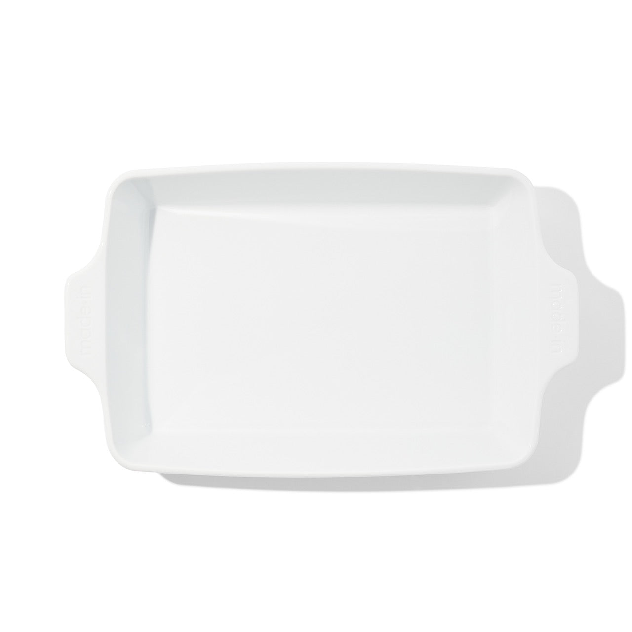 MADE IN® Bakeware Rectangular Dish: 9" x 13", White