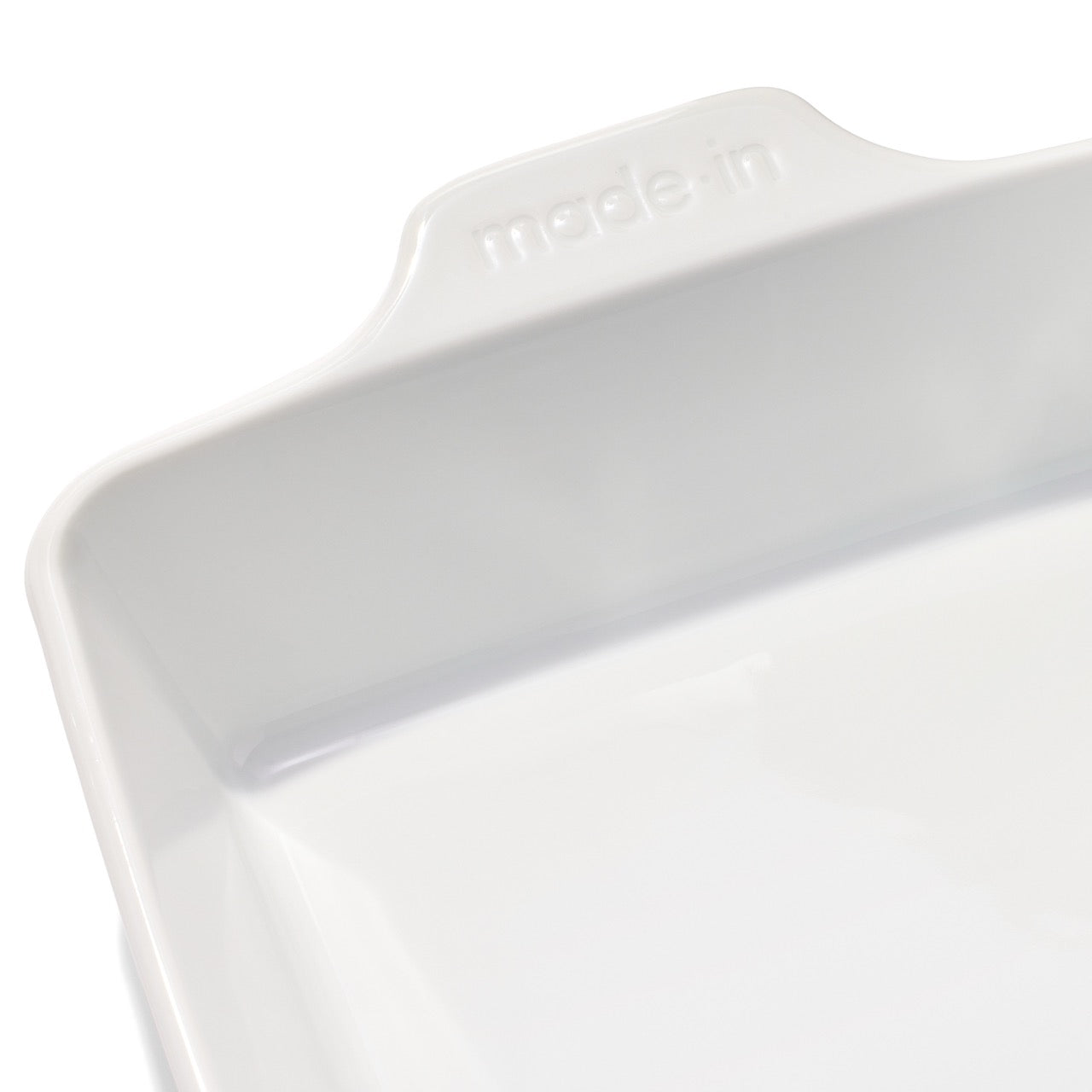 MADE IN® Bakeware Rectangular Dish: 9" x 13", White