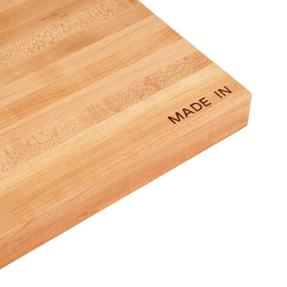 MADE IN® Edge Grain Butcher Block: Maple