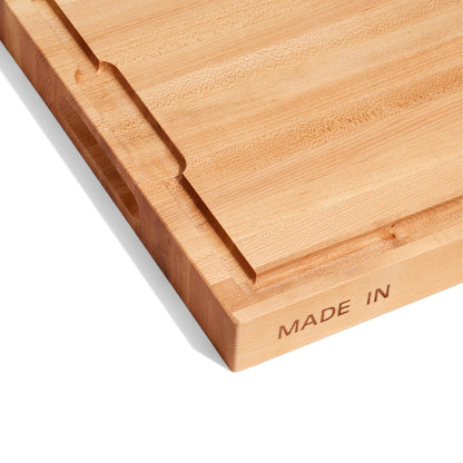 MADE IN® Edge Grain Butcher Block: Maple