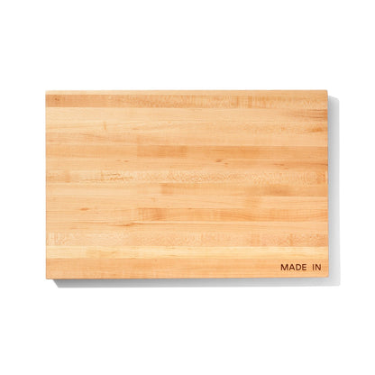 MADE IN® Edge Grain Butcher Block: Maple