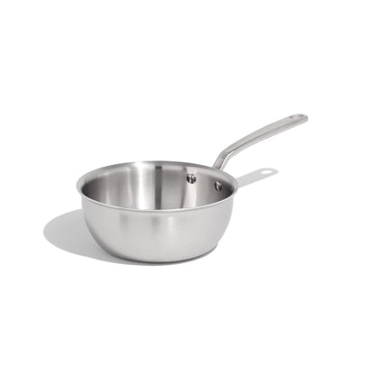 MADE IN® Stainless Clad Saucier with Lid: 2 QT