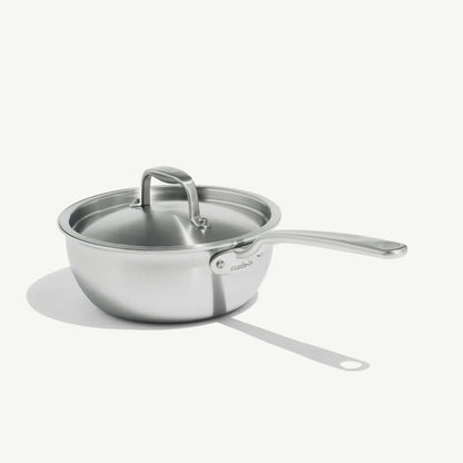 MADE IN® Stainless Clad Saucier with Lid: 2 QT