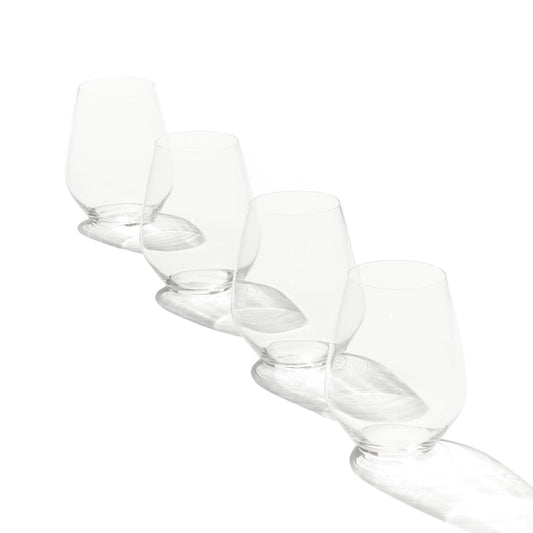 MADE IN® Crystal Stemless Wine Glasses (Set of 4)