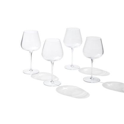 MADE IN® Crystal Wine Glasses (Set of 4): Red