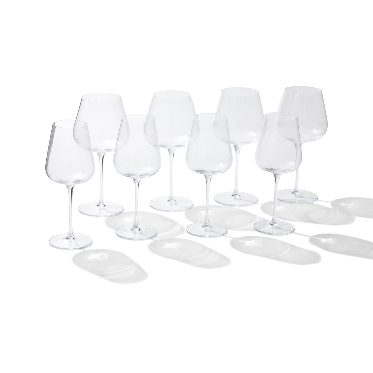 MADE IN® Crystal Wine Glasses (Set of 4): Red