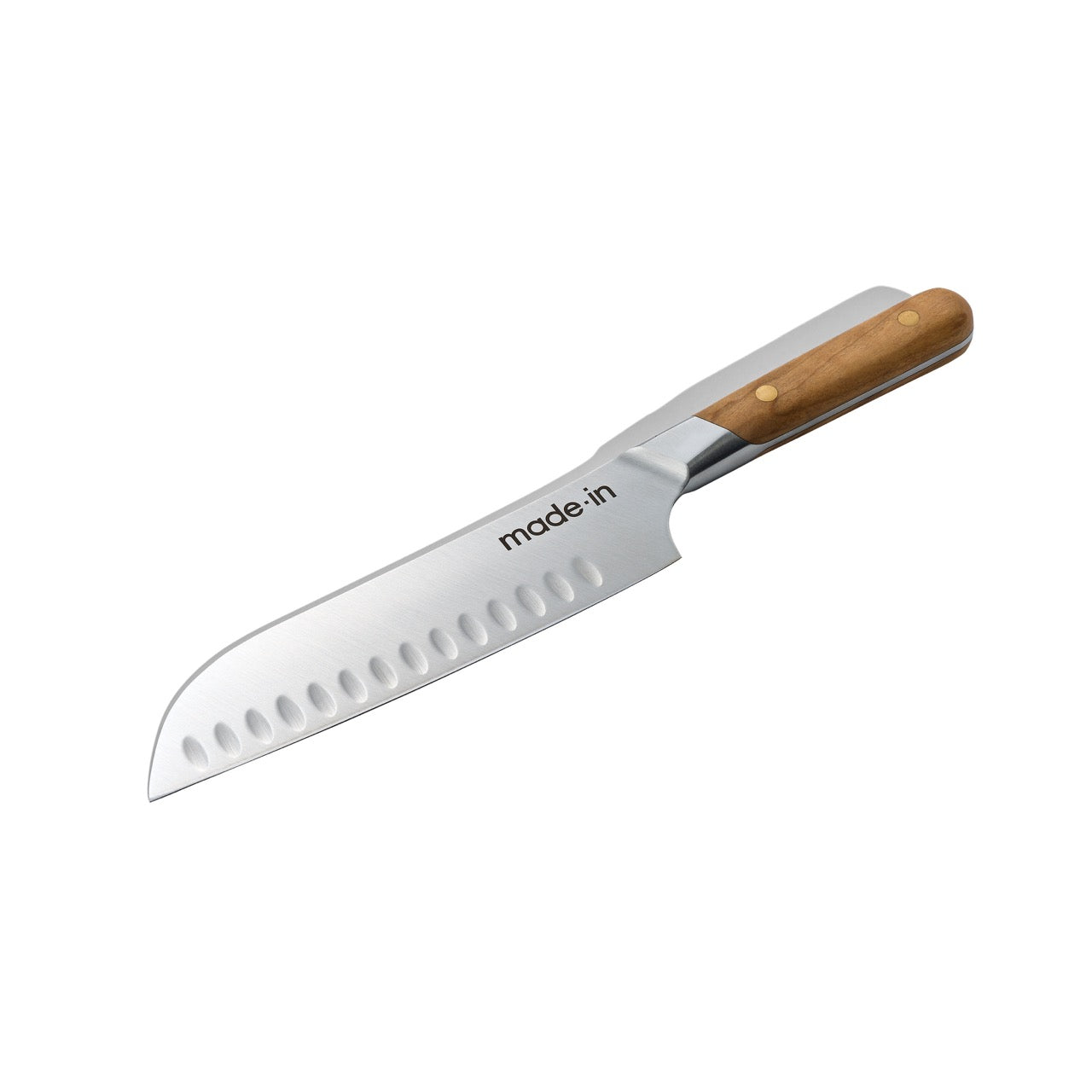 MADE IN® 7" Santoku Knife: Olive Wood