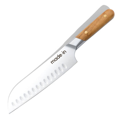 MADE IN® 7" Santoku Knife: Olive Wood