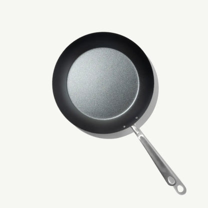 MADE IN® Carbon Steel Fry Pan w/Stay Cool Handle: 12"
