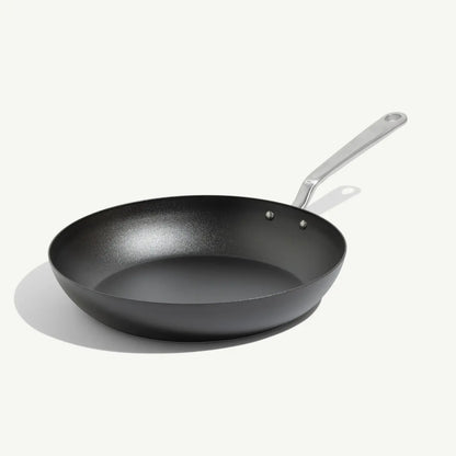 MADE IN® Carbon Steel Fry Pan w/Stay Cool Handle: 12"