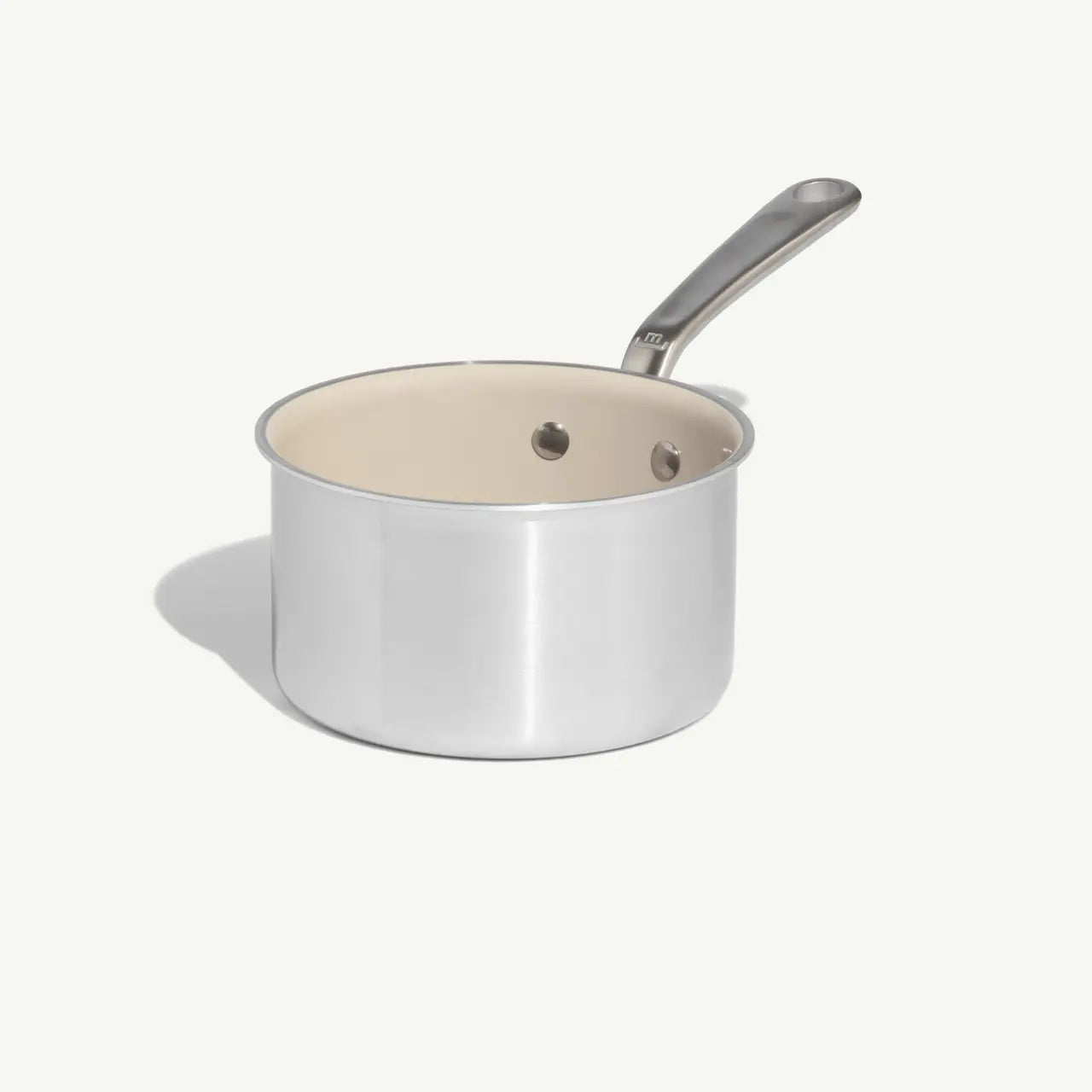 MADE IN® CeramiClad™ Non-stick Saucepan with Lid: 2 QT