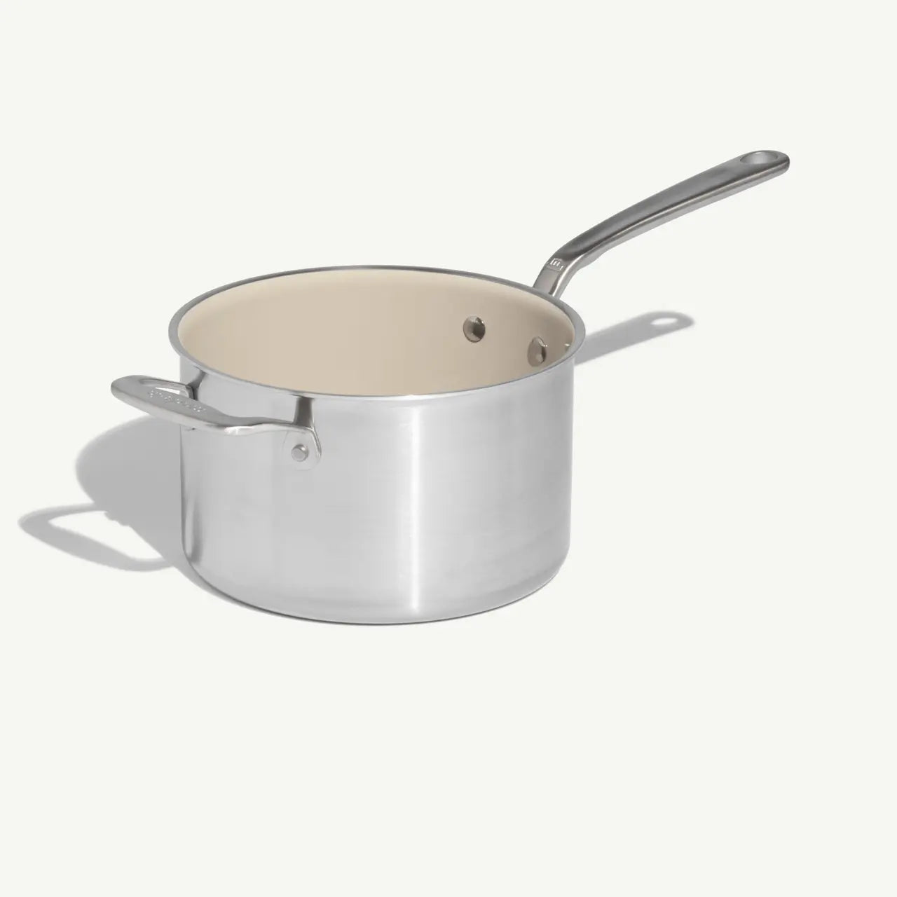 MADE IN® CeramiClad™ Non-stick Saucepan with Lid: 4 QT