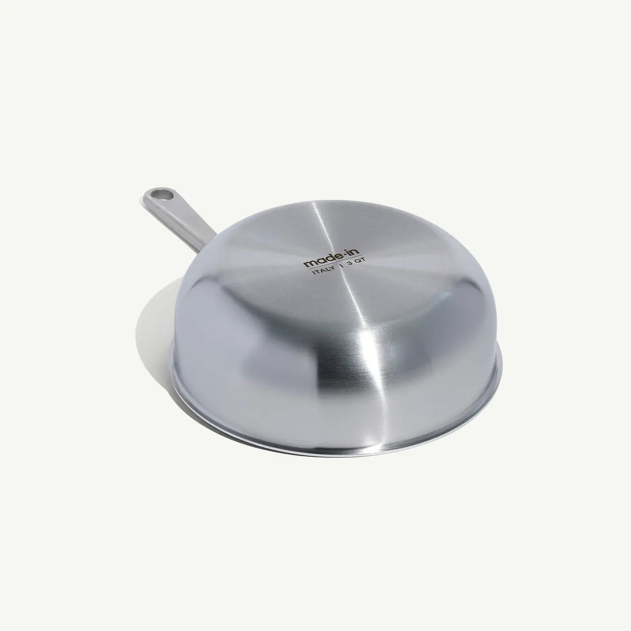 MADE IN® CeramiClad™ Non-stick Saucier with Lid: 3 QT