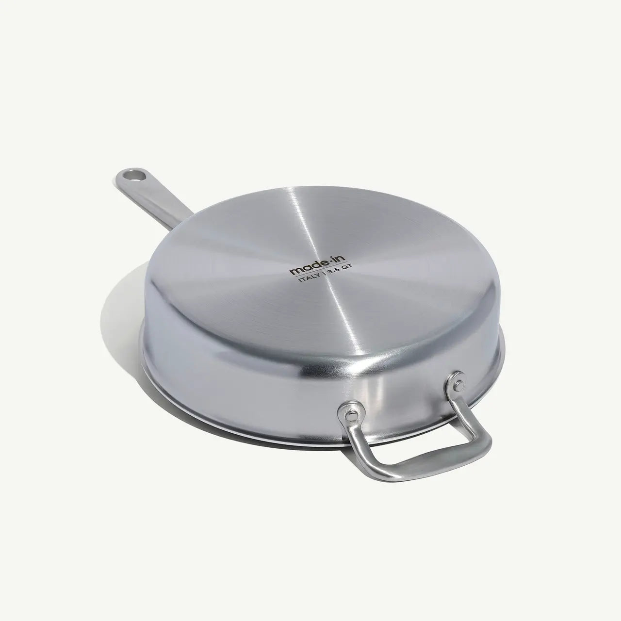 MADE IN® CeramiClad™ Non-stick Saute Pan with Lid: 3.5 QT