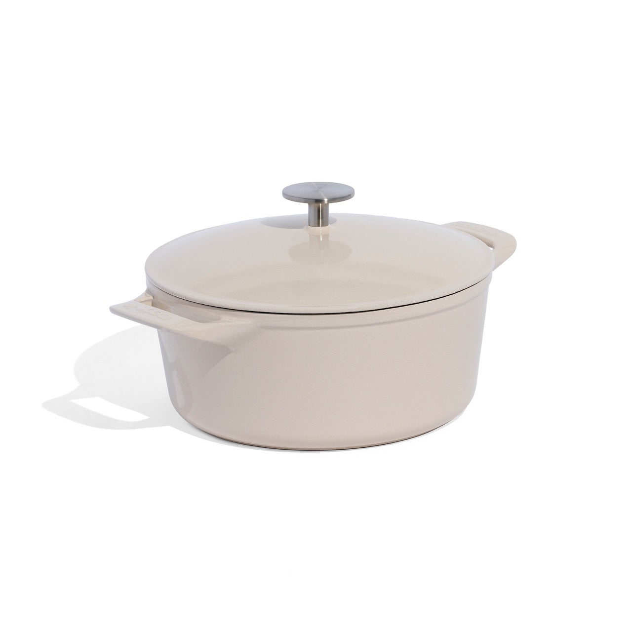 MADE IN® Enameled Cast Iron Round Dutch Oven: 5.5 QT, Antique White
