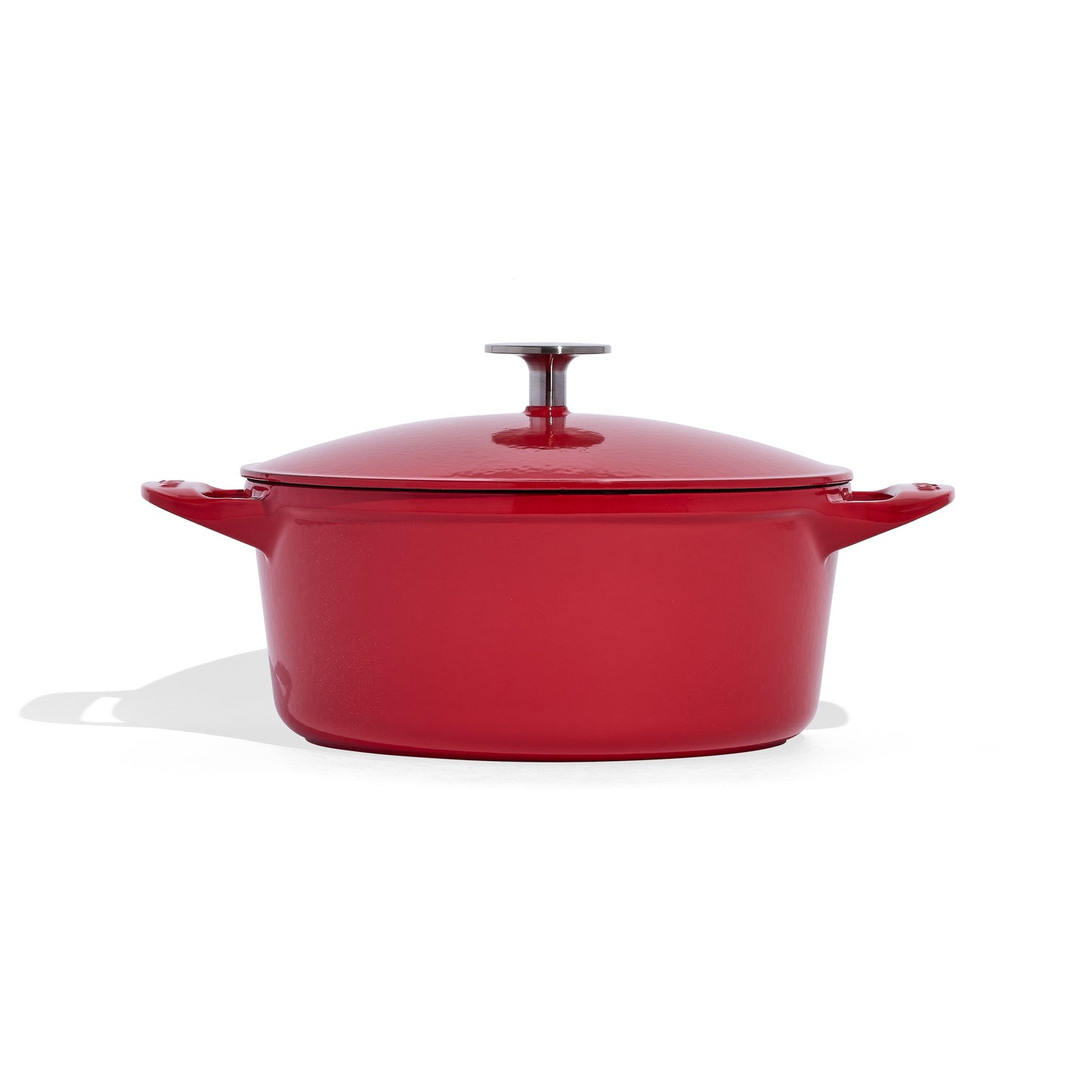MADE IN® Enameled Cast Iron Round Dutch Oven: 5.5 QT, MADE IN® Red
