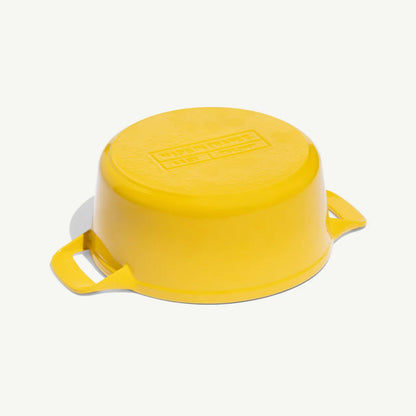 MADE IN® Enameled Cast Iron Round Dutch Oven: 5.5 QT, Marigold Yellow