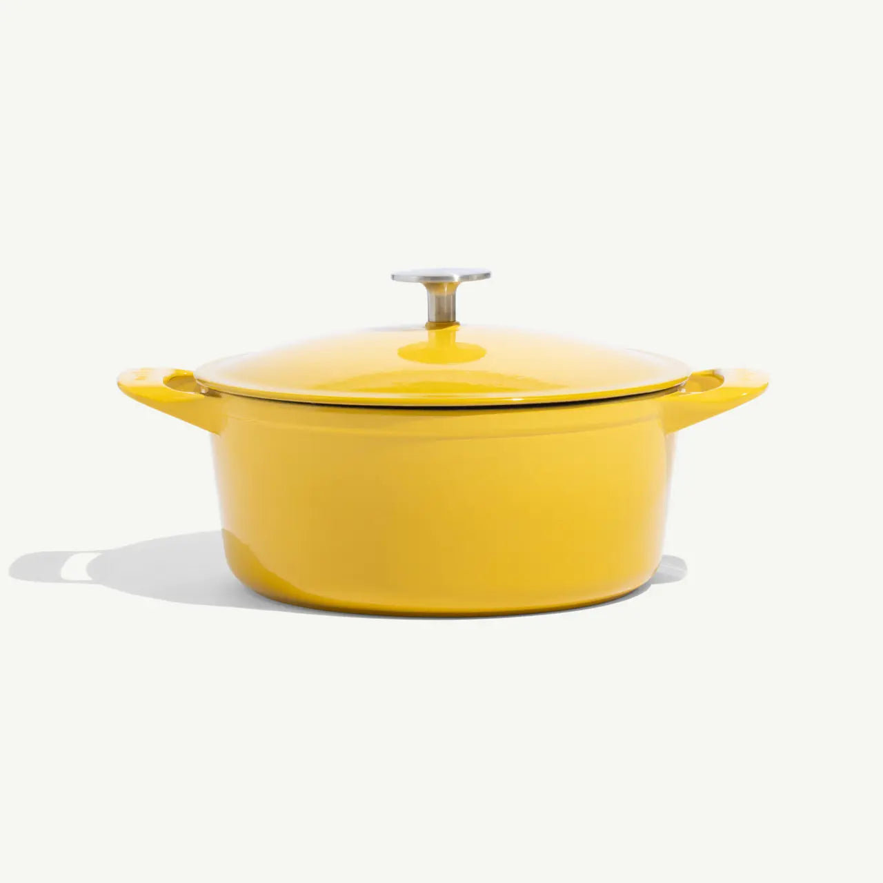MADE IN® Enameled Cast Iron Round Dutch Oven: 5.5 QT, Marigold Yellow