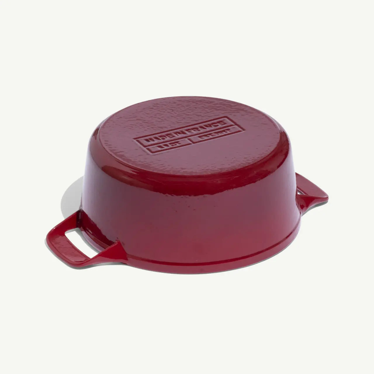 MADE IN® Enameled Cast Iron Round Dutch Oven: 5.5 QT, Ruby Red