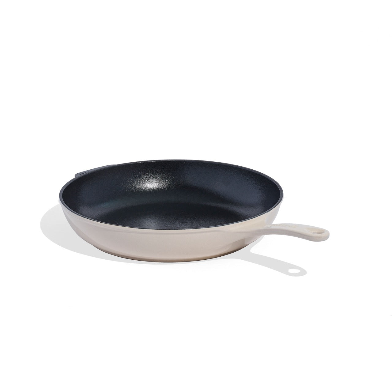 MADE IN® Enameled Cast Iron Skillet: 11.5", Antique White