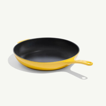 MADE IN® Enameled Cast Iron Skillet: 11.5", Marigold Yellow