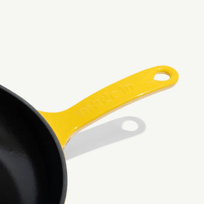 MADE IN® Enameled Cast Iron Skillet: 11.5", Marigold Yellow