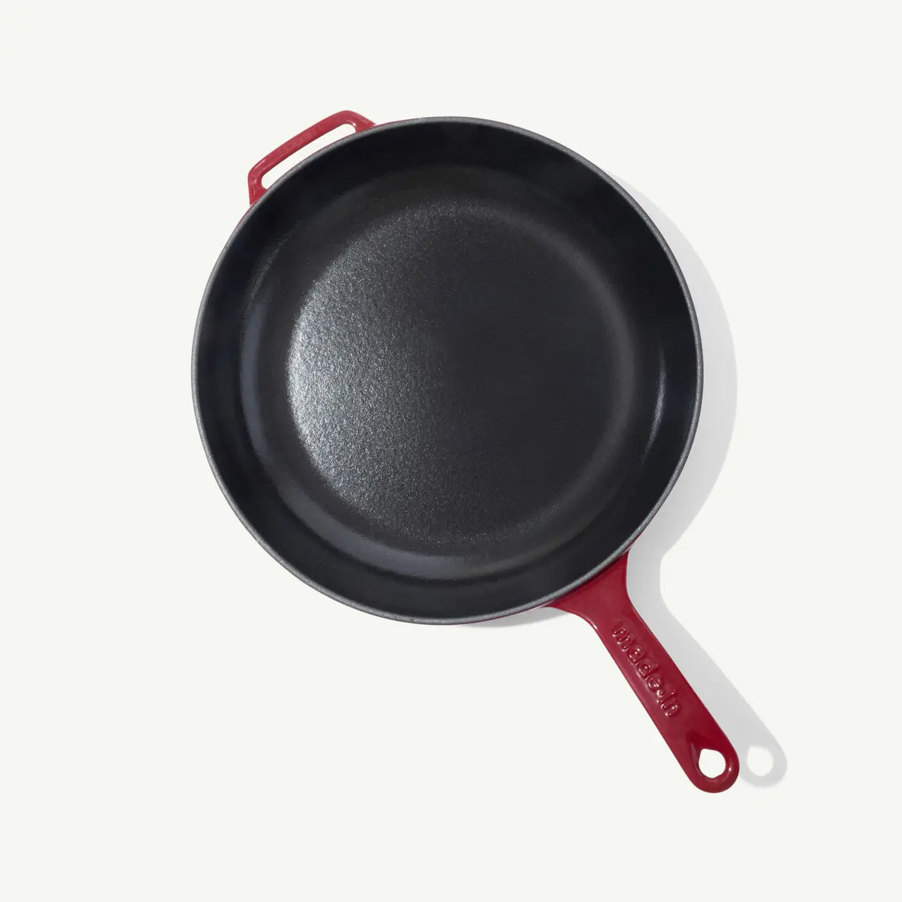 MADE IN® Enameled Cast Iron Skillet: 11.5", Ruby Red