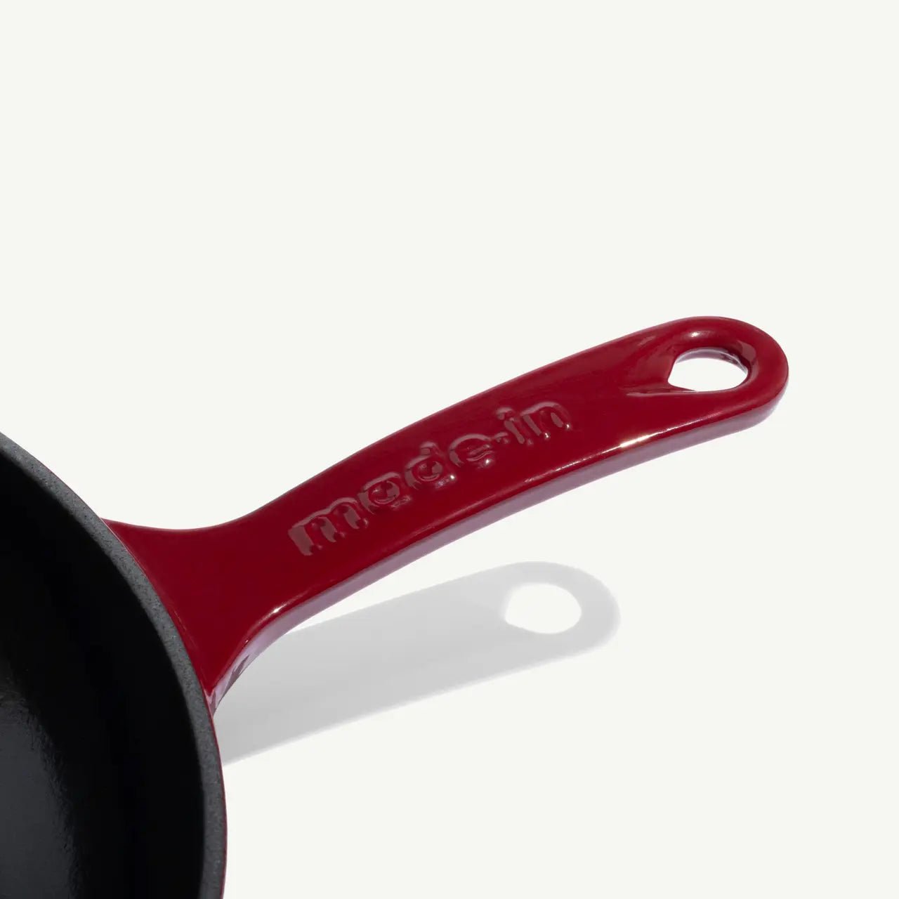 MADE IN® Enameled Cast Iron Skillet: 11.5", Ruby Red