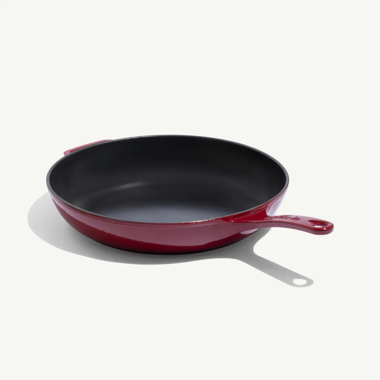 MADE IN® Enameled Cast Iron Skillet: 11.5", Ruby Red